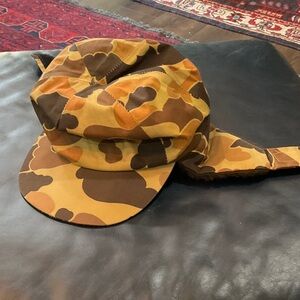 Columbia Brown and Tan Camo Hunting Cap with Ear Flap